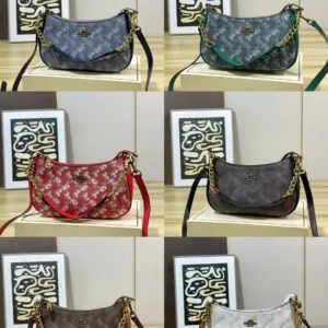 Coach Teri Mahjong Shaped Handbag