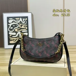 Coach Teri Mahjong Shaped Handbag
