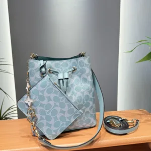 Coach new mint blue bucket HandBags