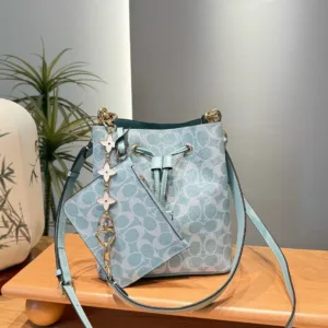 Coach new mint blue bucket HandBags