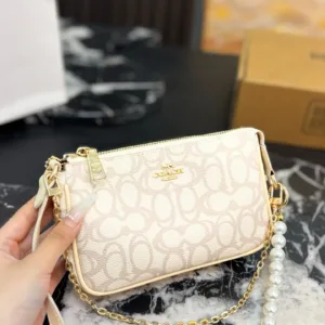 Coach nolita19 Mahjong shaped handbag