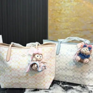 Coach pendant city shopping bag tote HandBags