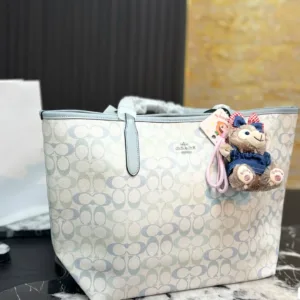 Coach pendant city shopping bag tote HandBags