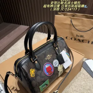 Coach x Peanuts Snoopy Boston tote HandBags