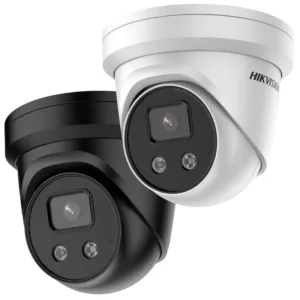 DS-2CD2346G2-lSU/SL 4 MP AcuSense Strobe Warning Fixed Turret Network Camera