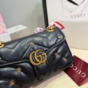 Gucci GG Marmont Head Layer Sheepskin Bee Series Bag