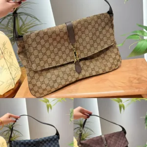 Gucci Supreme denim shoulder bags