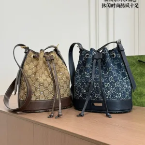 Gucci new collection of Diamond bucket bags
