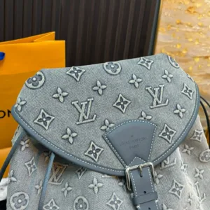 LV Limited Edition Denim Cowboy Backpack