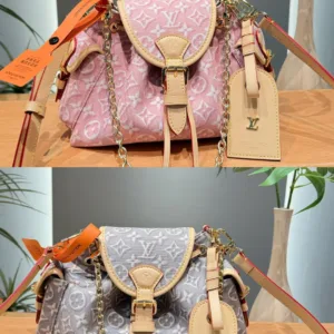 Louis Vuitton Odyssey denim handbags