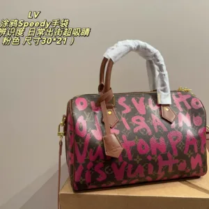 LV Stephen Sprouse graffiti letters Speedy handbag