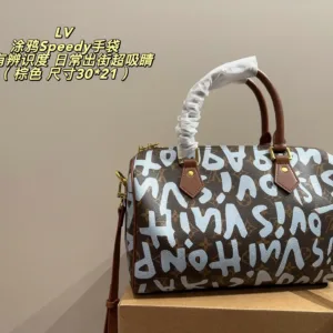 LV Stephen Sprouse graffiti letters Speedy handbag
