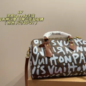 LV Stephen Sprouse graffiti letters Speedy handbag