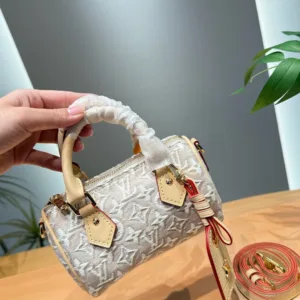 Louis Vuitton Speedy Nano Embroidered Handbags