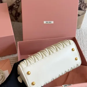 Miu Miu bowling tote handbags