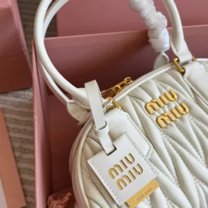 Miu Miu bowling tote handbags