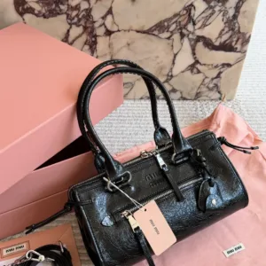 Miu Miu retro Boston tote handbags