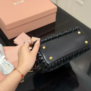 Miumiu bowling Tote Hand Bags