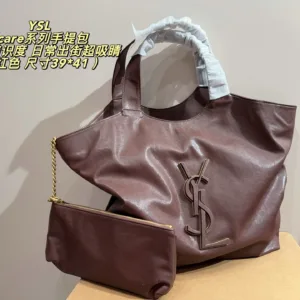 YSL Icare series leather handbag
