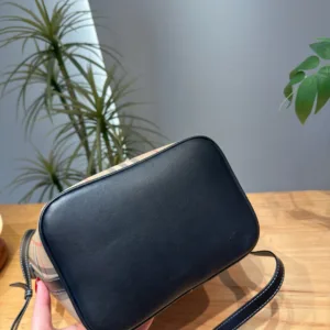 Burberry classic plaid bucket handbag