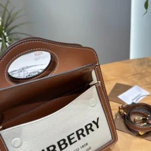 Burberry vintage mailman handbag