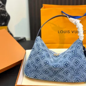 LV Denim Series Underarm Monogram Tote Hand Bags