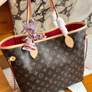 LV Neverfull N41605 shopping tote handbags