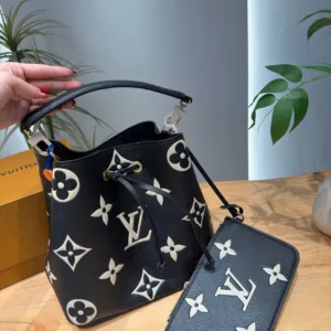 Louis Vuitton champagne bucket ToTe handbags