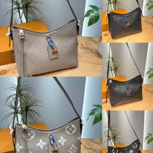 LV embossed Carry tote hand bags