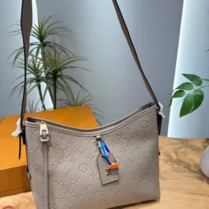 LV embossed Carry tote hand bags