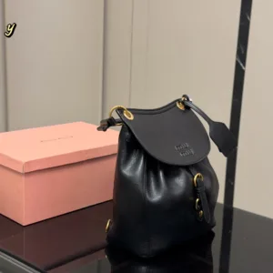 Miu Miu leather backpack bags