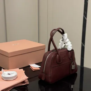 Miumiu crescent shell tote handbags