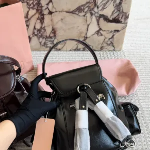 Miumiu early spring fashion essential backpack