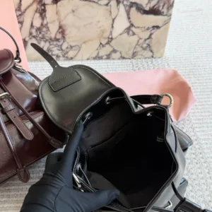 Miumiu early spring fashion essential backpack