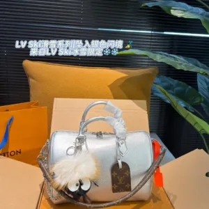 LV Speedy Pillow New Ski Series tote hand bags
