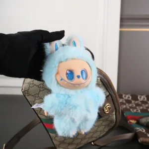 GUCCI Shell Bag Doll Pendant Scarf Wallet