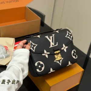 Lv cowhide mailman bag