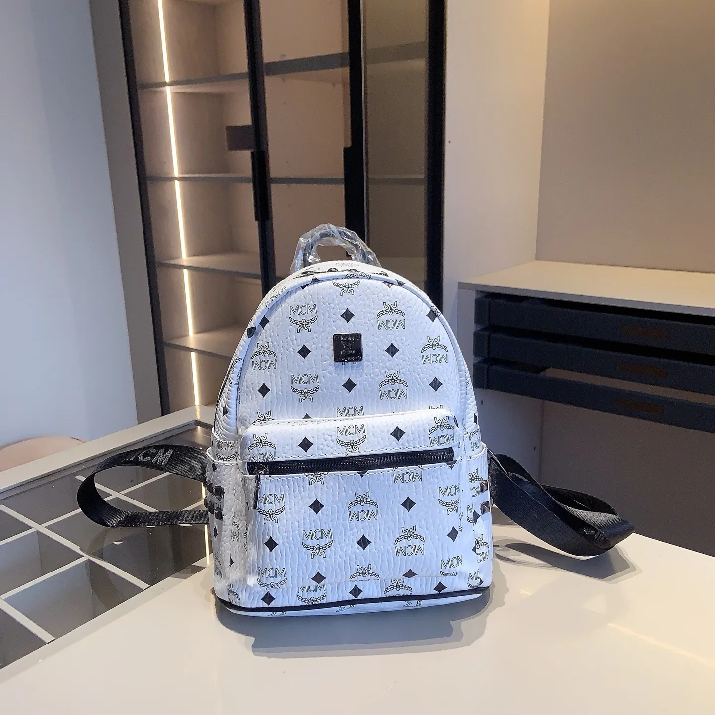 MCM backpack shopping bag wallet X1065 Combination - Image 6