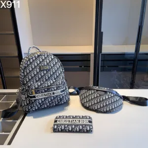 Christian dior backpack waist bag wallet X911 Combination