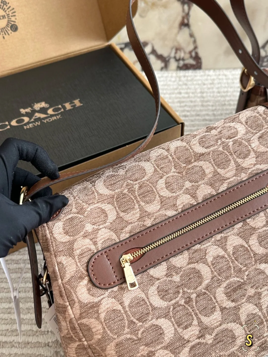 Coach Autumn Winter Handheld Underarm Crossarm Handbags - Image 5