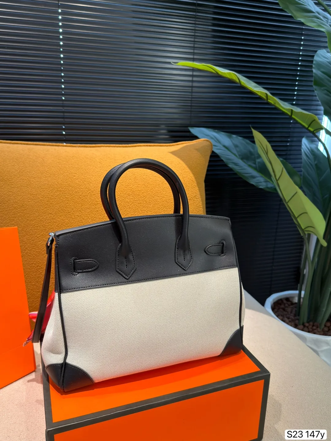 Hermes workwear series s23147y birkin tote handbags - Image 12