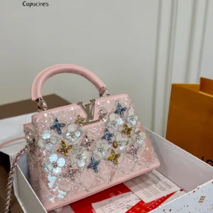 LV Capucines 4 colors Tote Hand bags