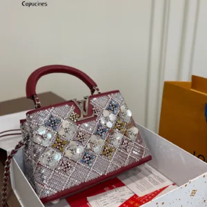 LV Capucines 4 colors Tote Hand bags