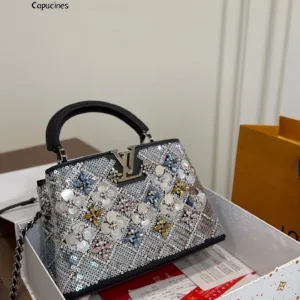 LV Capucines 4 colors Tote Hand bags
