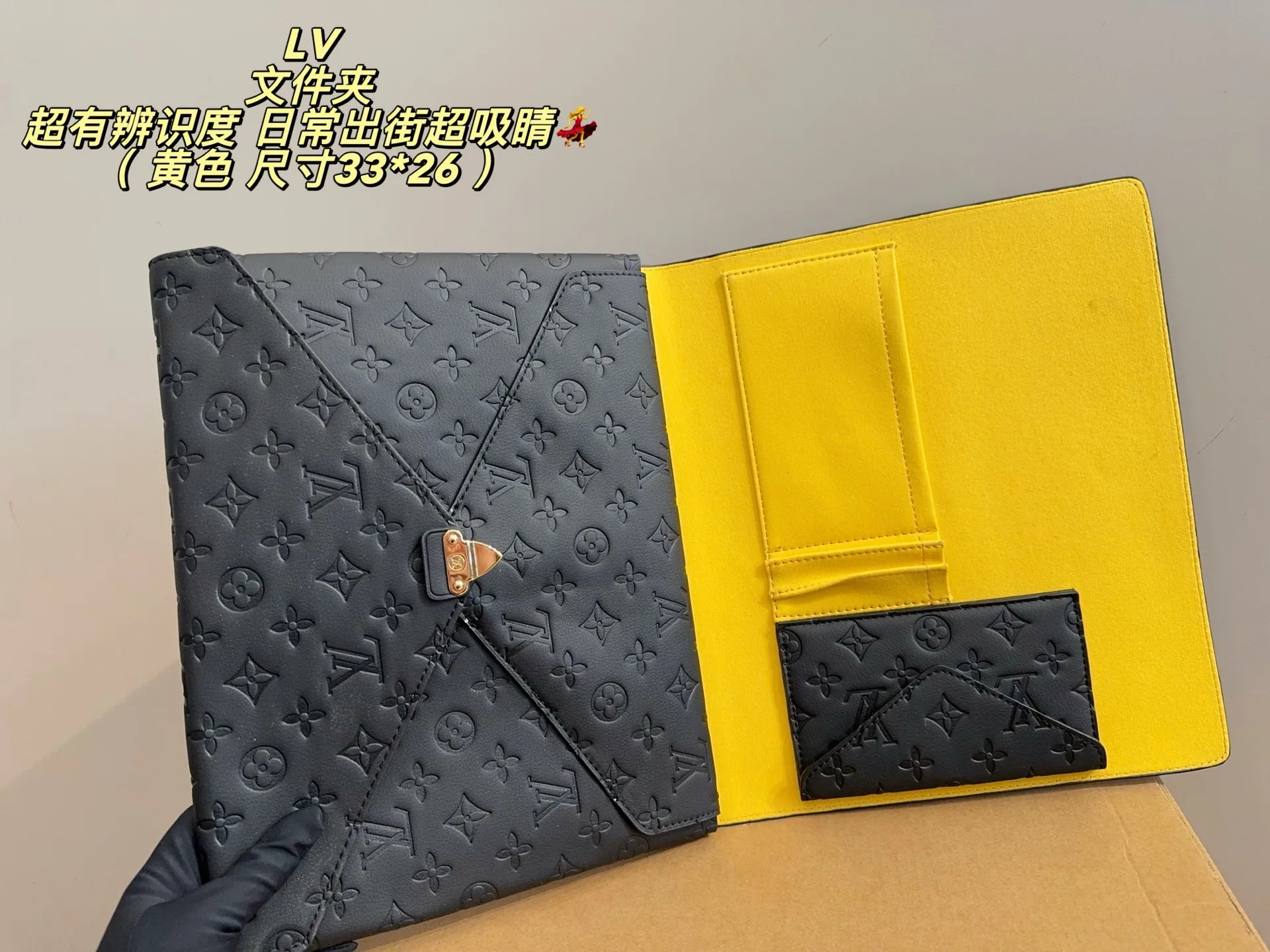 LV Monogram Empreinte folder bags