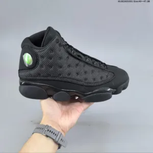 Air Jordan 13 Retro High "Black Cat" high top sneakers