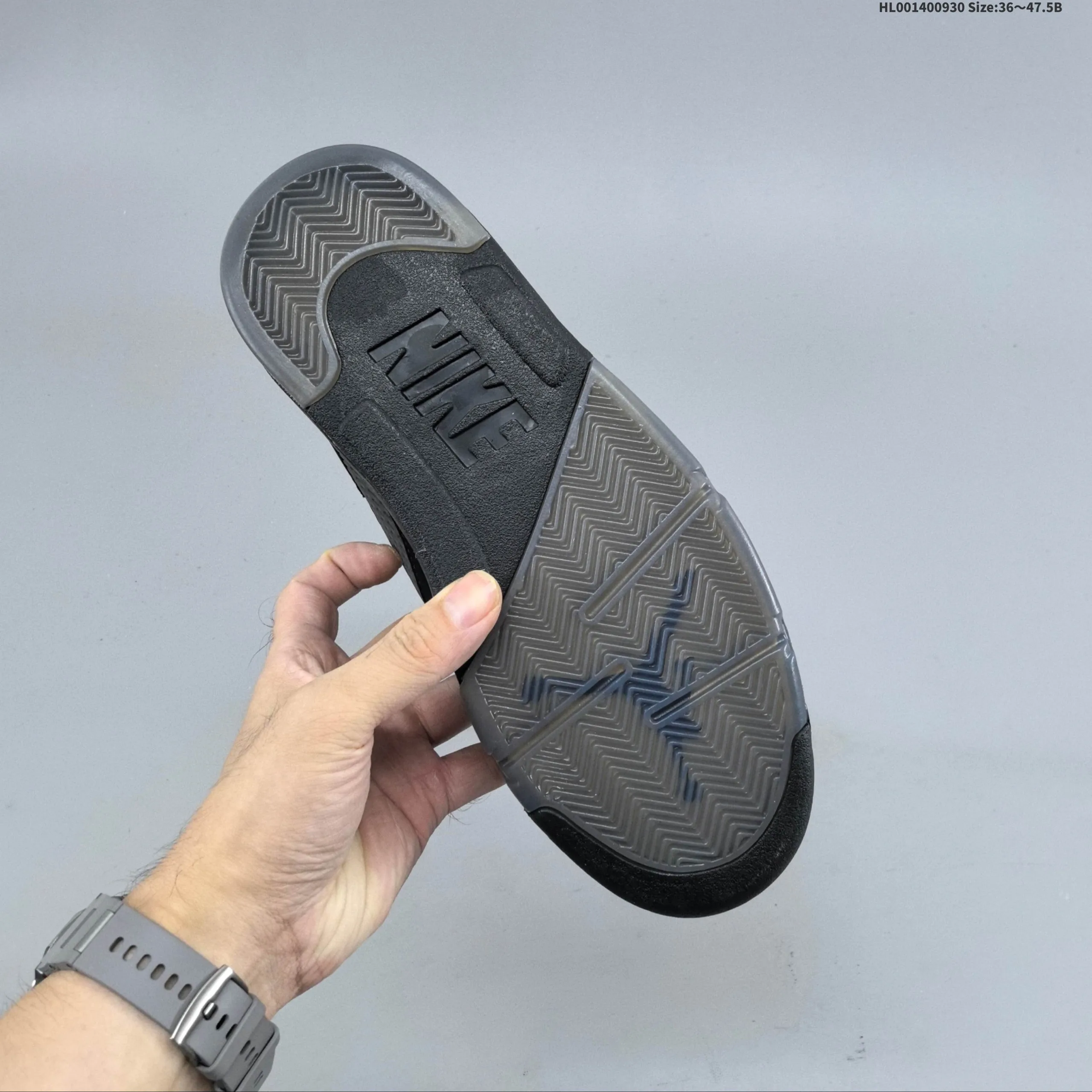 Air Jordan 5 Retro "Black Cat" high top black cat sneakers - Image 7