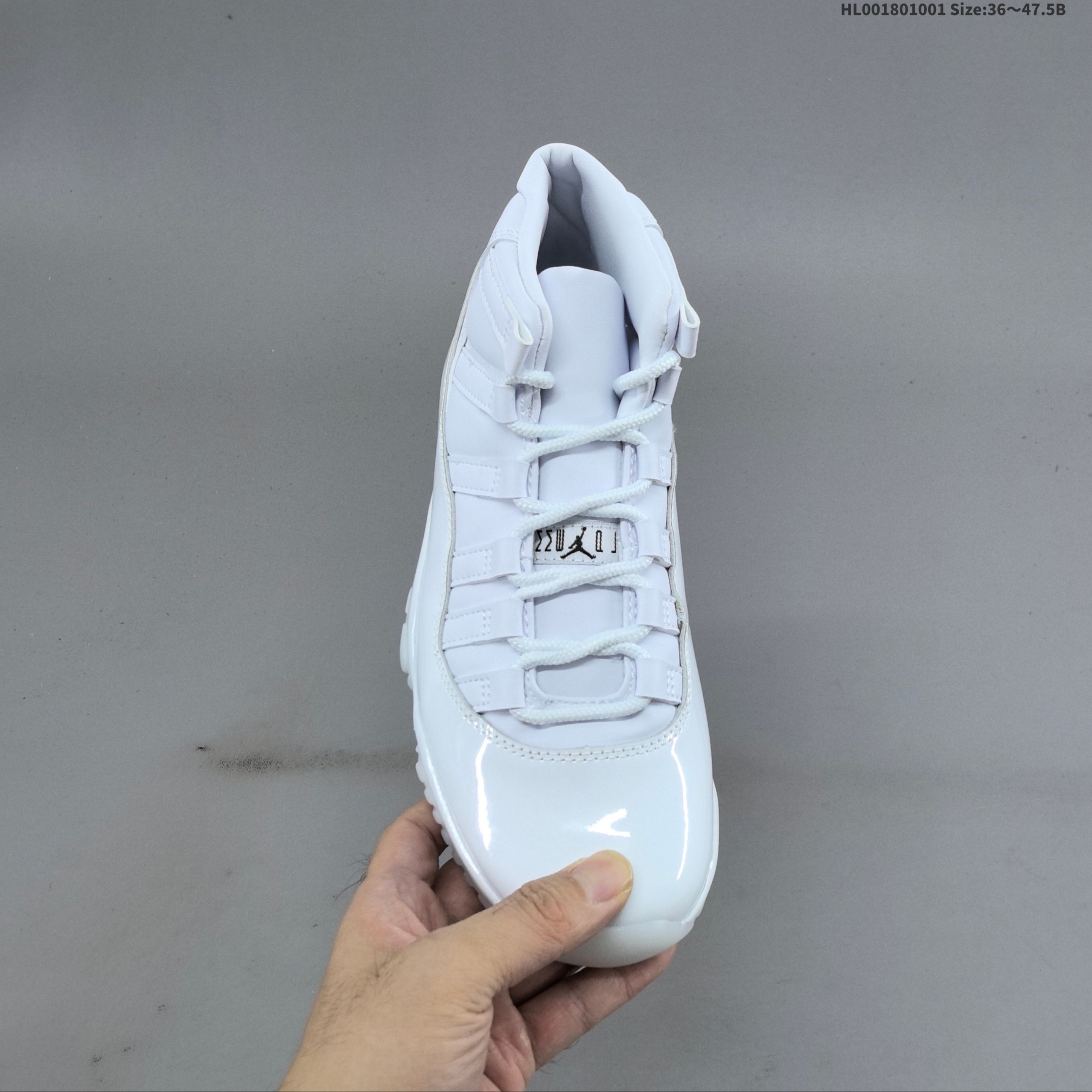 Comme Ces Garçons × Air Jordan 11 High top sneakers - Image 4
