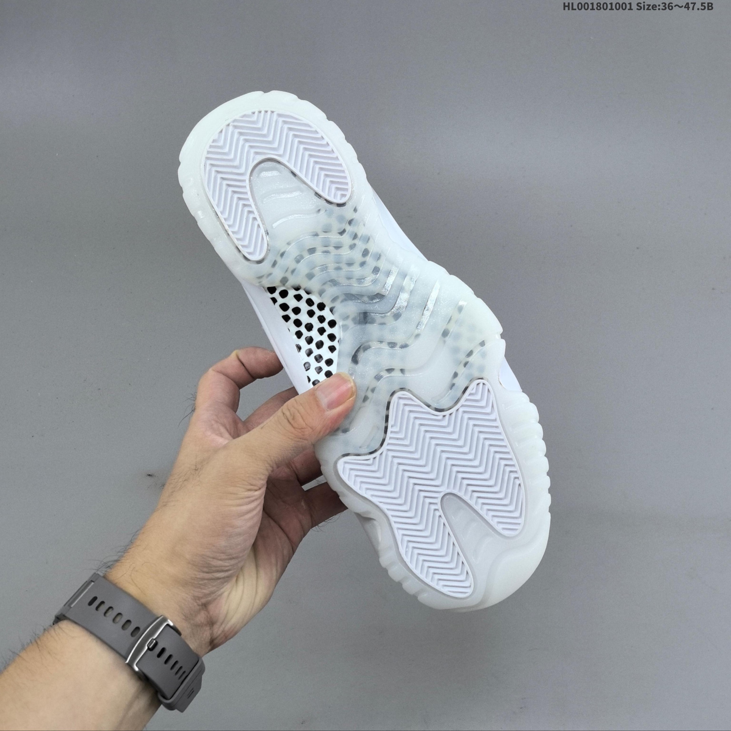 Comme Ces Garçons × Air Jordan 11 High top sneakers - Image 5