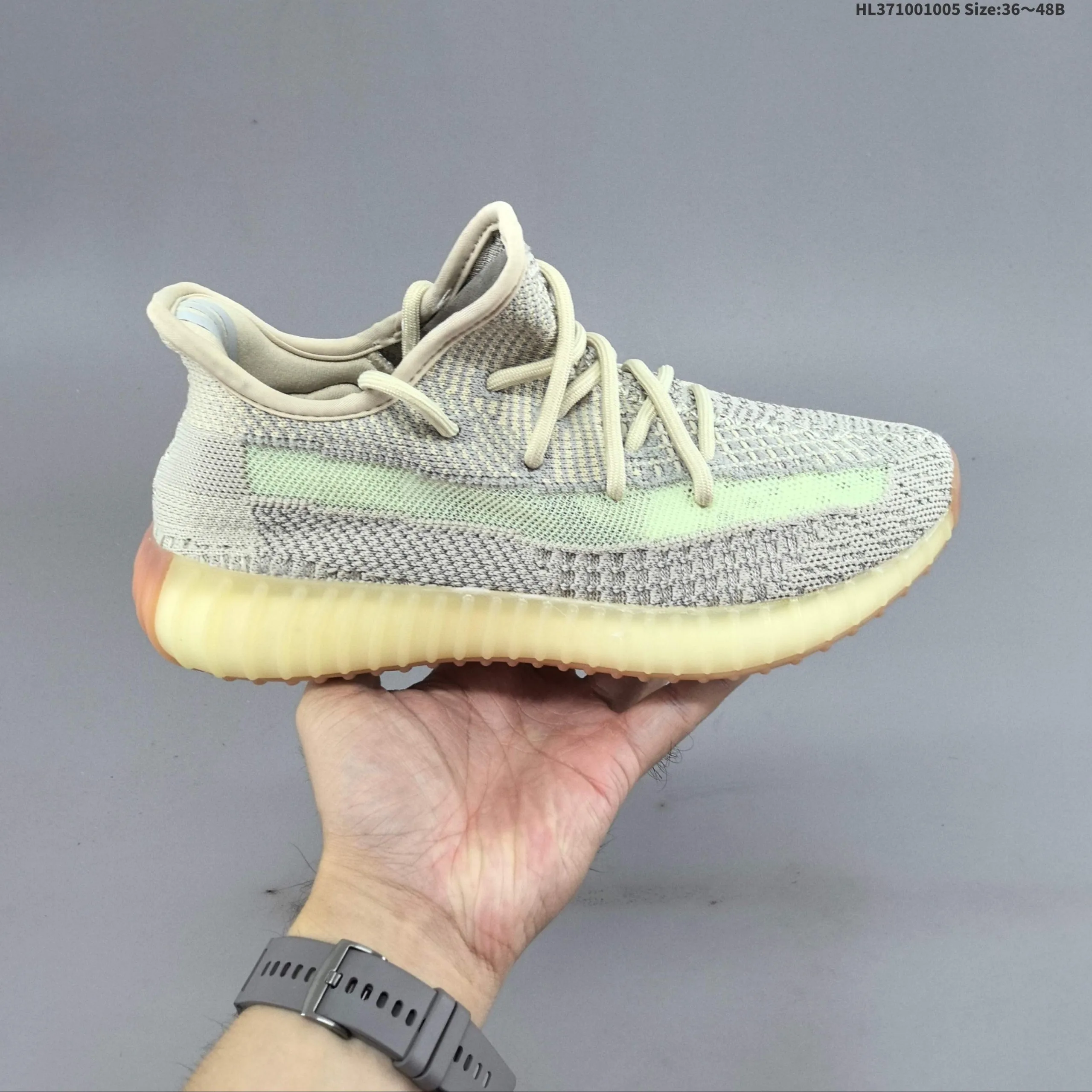 Adidas Yeezy Boost SPLY-350 V2 'Earth' Sneakers - Image 18